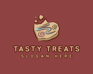 Sugar Heart Cookie logo design