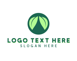 Lungs - Green Leaf Lungs logo design