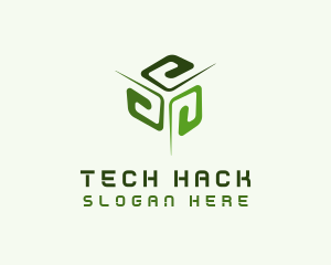 Cube Tech Programming logo design