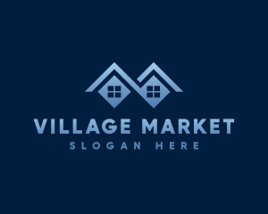 Village - Community Village Property logo design