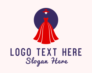 Gown - Fashion Gown Dressmaker logo design