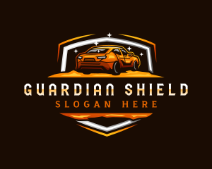 Car Shield Garage logo design