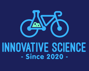 Science - Modern Science Bike logo design
