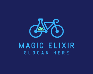 Modern Potion Bike logo design