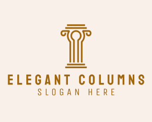 Luxury Column Business logo design