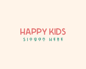 Playful Kid Nursery logo design