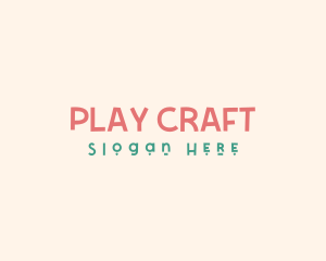 Playful Kid Nursery logo design