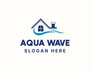 House Wave Real Estate logo design