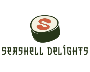 Sushi Sashimi Letter S logo design