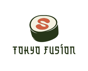 Tokyo - Sushi Sashimi Letter S logo design