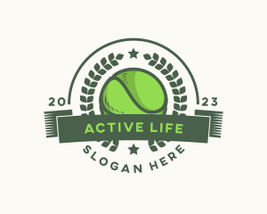 Tennis Ball Sports logo design