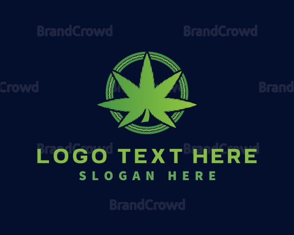 Marijuana Weed Cannabis Logo