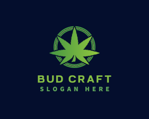Bud - Marijuana Weed Cannabis logo design