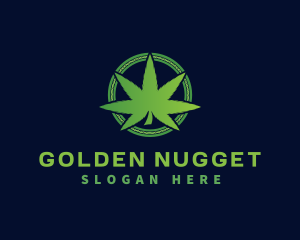 Nugget - Marijuana Weed Cannabis logo design