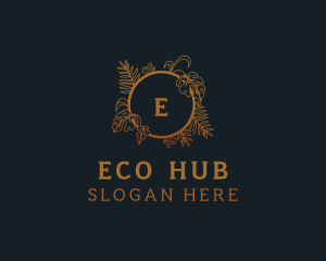 Eco Elegant Garden logo design