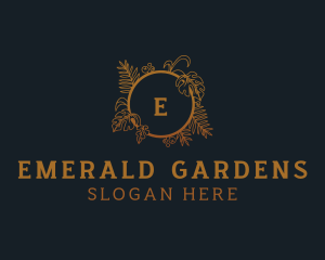 Eco Elegant Garden logo design