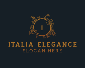 Eco Elegant Garden logo design