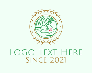 two-line art-logo-examples