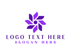 Beautiful - Beautiful Fashion Flower logo design