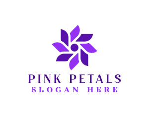 Beautiful Fashion Flower logo design