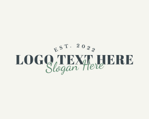 Hipster - Elegant Generic Branding logo design