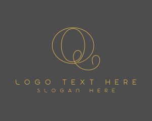 Wellness - Premium Beauty Fashion Letter Q logo design