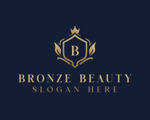 Royal Crown Shield Jewelry logo design