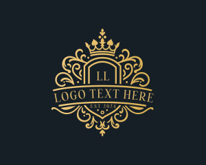 Wedding - Royal Stylish Crown logo design