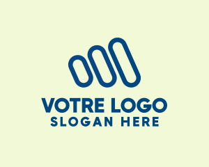 Generic Brand Stripes Logo