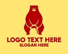 Weightlifting - Big Bear Kettlebell Fitness logo design