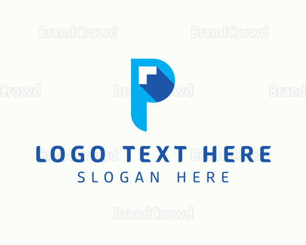 Generic Business Letter P Logo