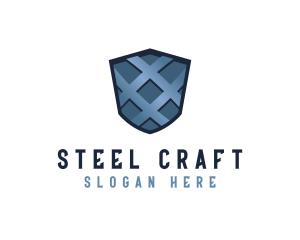 Steel - Steel Shield Technology logo design