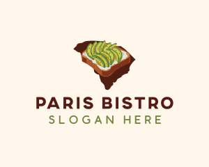 South Carolina Avocado Toast logo design