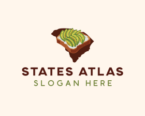 South Carolina Avocado Toast logo design