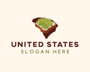 South Carolina Avocado Toast logo design