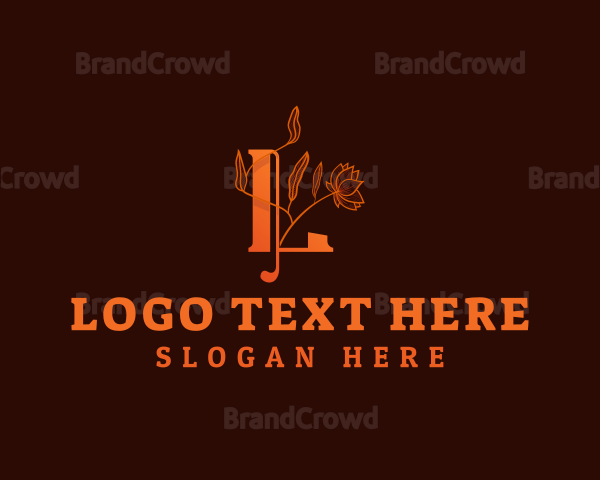 Luxury Flower Letter L Logo