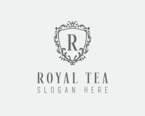 Decorative Royal Shield logo design