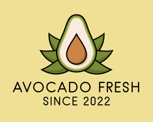 Avocado - Organic Avocado Fruit logo design