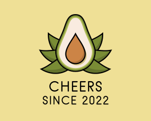 Fresh - Organic Avocado Fruit logo design