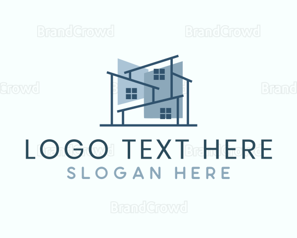 Architectural Contractor Plan Logo