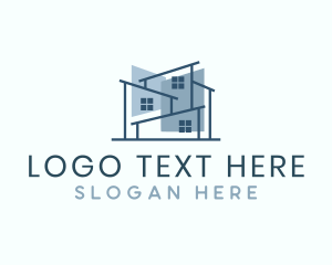 Architectural Contractor Plan Logo