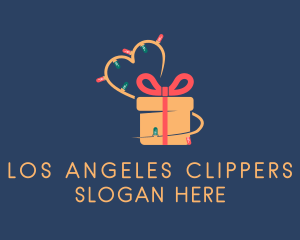 Christmas Lights Gift  Logo