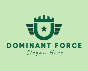 Tower Military Shield logo design