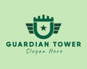 Tower Military Shield logo design