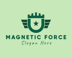 Tower Military Shield logo design