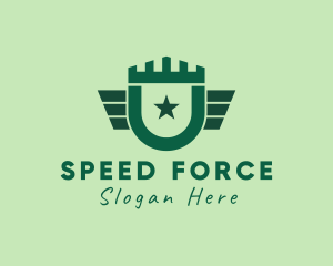 Tower Military Shield logo design