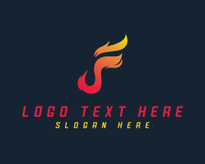 Burning - Fire Grill Restaurant logo design