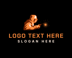 Industrial Metal Welder Logo