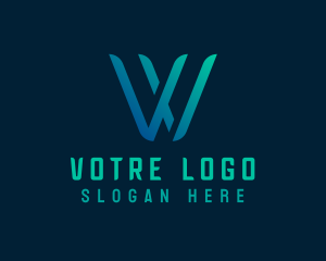 Generic Company Letter W  Logo