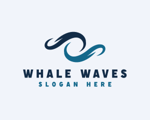 Multimedia Wave Swirl logo design